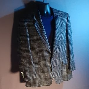 42R Christian Dior silk blazer sportcoat